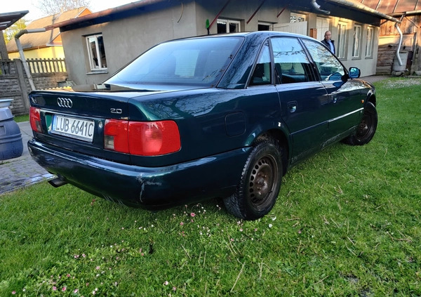 Audi A6 cena 7900 przebieg: 213571, rok produkcji 1995 z Bełżyce małe 154